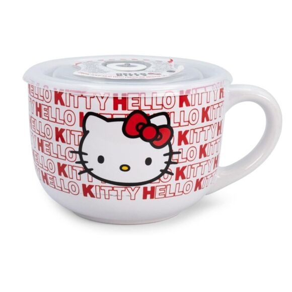 Hello Kitty Mug with Lid - Picture 4 of 4